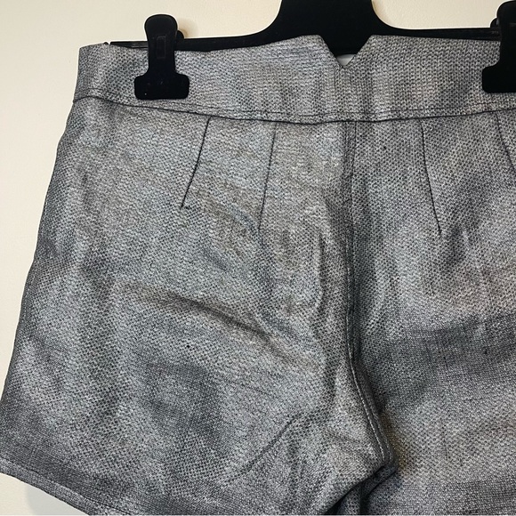 ba&sh Concert Metallic Linen Shorts - Picture 5 of 6